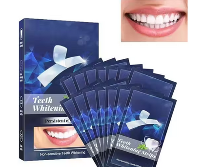 LustraGlow™ 5-Day Smile Enhancer – Enamel-Safe Whitening Strips for Instant Brightening, Non-Sensitive Formula